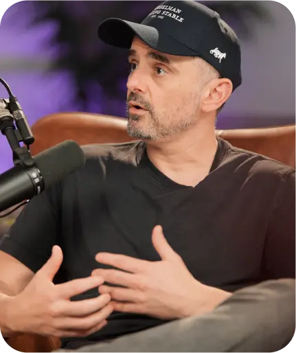 Gary Vaynerchuk recording at The Move Miami