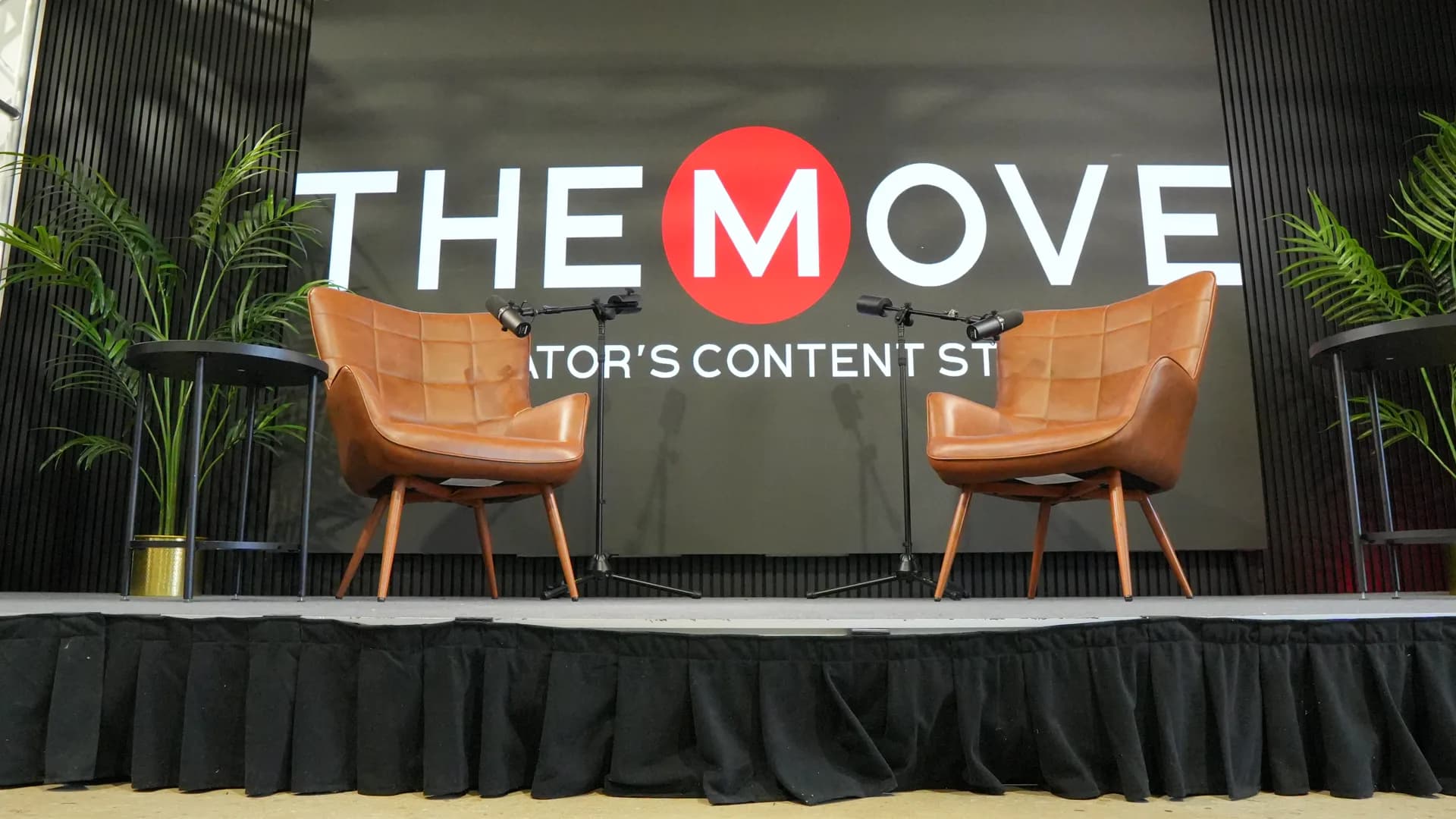 The LED Wall Set at The Move Miami
